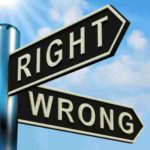 Discussion: The Right vs. Wrong Mentality